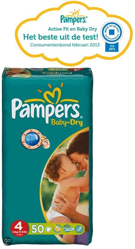 Pampers Baby Dry - Luiers Maat 4 - - Zwanger Ouder Shop