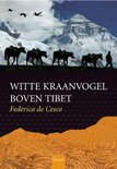 Afbeelding van Witte Kraanvogel Boven Tibet