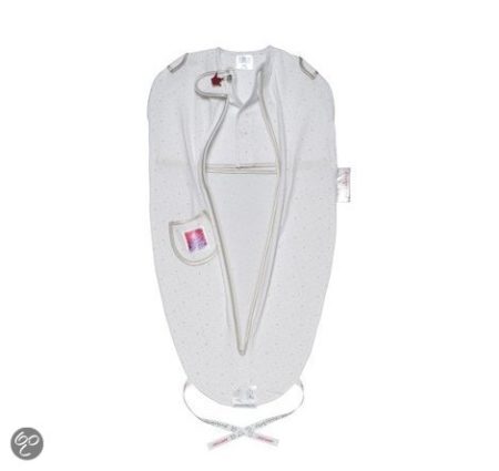 Afbeelding van Puckababy - The Original Mini Inbakerdoek 3-6 m - Witte ster