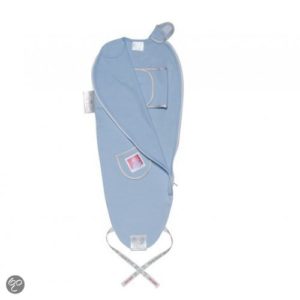 Afbeelding van Puckababy - The Original Piep Inbakerslaapzak  0/3 m - Babyblauw