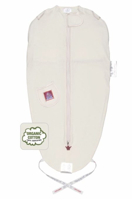 Afbeelding van Puckababy - The Original Mini Inbakerdoek Organic 3/6 m - Ecru