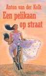 Afbeelding van Een pelikaan op straat