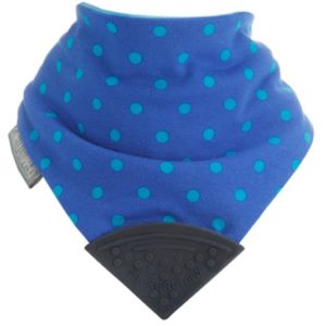 Afbeelding van Neckerchew - Polka Dot - Blauw/Turquoise