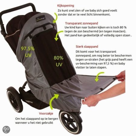 Afbeelding van SnoozeShade Kinderwagenaccessoire / buggyaccessoire SSPX