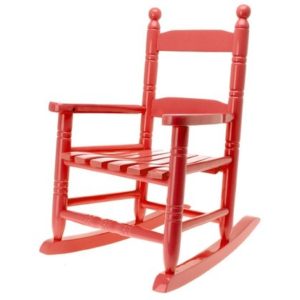 Afbeelding van Kinder schommelstoel rood