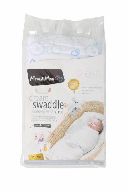 Afbeelding van Mum2Mum Dream Swaddle - Inbakerdoek Klein - Blauw