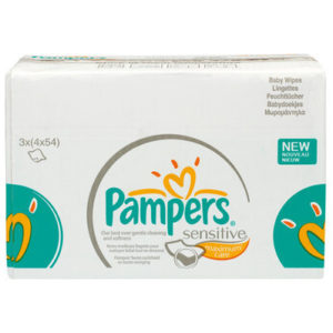 Afbeelding van Pampers Sensitive Maximum Care - Doekjes 12x54 stuks