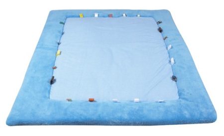 Afbeelding van Snoozebaby - Cheerful Playing box/speelkleed - Sky Blue