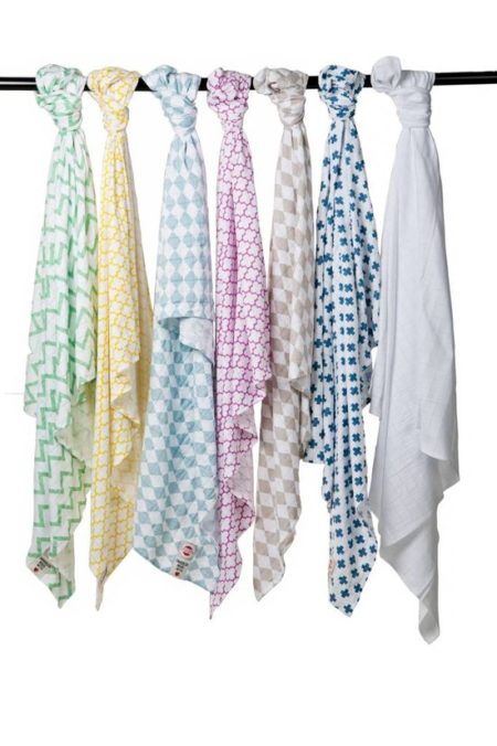 Afbeelding van Lodger Hydrofiele doeken swaddle zacht gebreide Tetra doek swaddler - Silvercreek