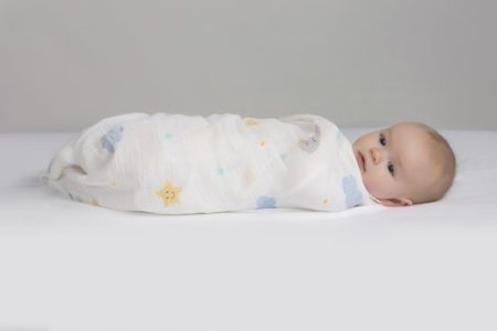 Afbeelding van swaddle hydrofieldoek green owls