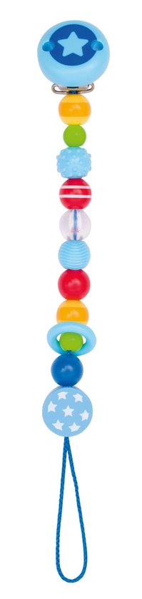 Afbeelding van Heimess Fopspeenketting Ster Plastic 21 Cm