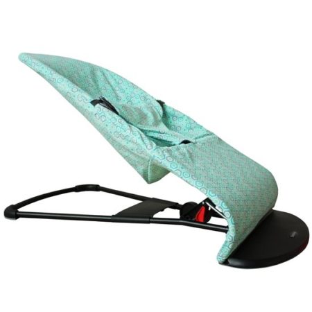 Afbeelding van Hoes BabyBjorn Soft - mint honingraat - Ukje