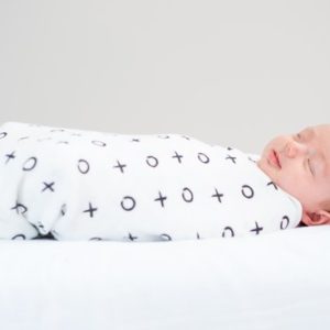 Afbeelding van Lulujo swaddle 70% bamboo/30% katoen 120x120 cm - Panda