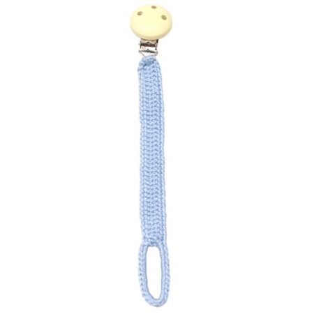 Afbeelding van Dummy Laces 20 cm Blue Fopspeenkoord