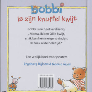 Afbeelding van Bobbi is zijn knuffel kwijt