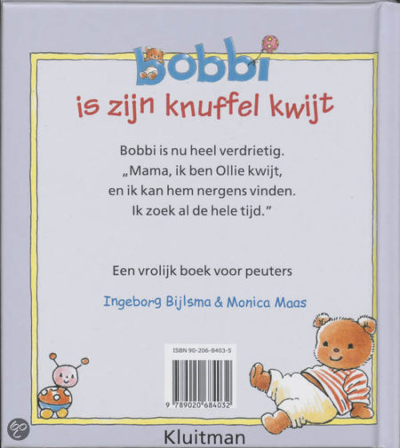 Afbeelding van Bobbi is zijn knuffel kwijt